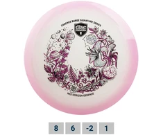 Diskgolfo diskas Fairway Driver NEO HORIZON ESSENCE Astral Bloom Candance Burge series Rožinė