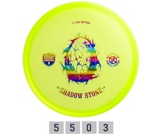 Diskgolfo diskas Midrange Driver C-LINE METHOD Shadow Stone Žalias