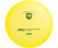 Diskgolfo diskas Midrange Driver C-LINE MD3 Geltona