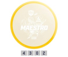 Discmania Diskgolfo diskas Midrange Driver MAESTRO Active Premium Geltona