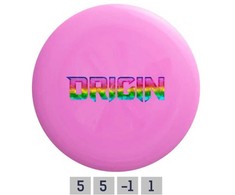 Diskgolfo diskas Midrange Driver NEO ORIGIN Origin Barstamp Violetinė