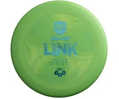 Diskgolfo diskas Putter EXO SOFT LINK Evolution Žalias