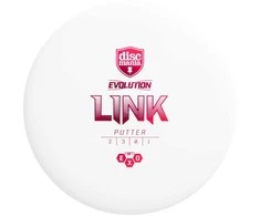 Diskgolfo diskas Putter SOFT EXO LINK Evolution Baltas