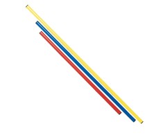 Estafečių lazda TREMBLAY 80cm D25 yellow