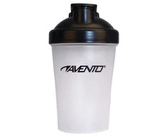 Schreuders Sport Gertuvė AVENTO Shaker 21WE 400ml Transparent/Juodas