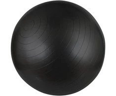 Gimnast. kamuolys 75cm AVENTO 42OC Juodas