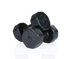 Hanteliai vinil. GYMSTICK 61121-1 2x1kg Juodas