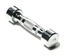 Hantelis chrom. TOORX MC-1 1kg