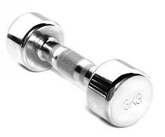 SKO Hantelis chromas. TOORX MC-3 3kg