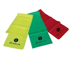 Juosta mankštai LATEX BAND (stipri) 120cm red