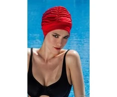 Fashy Kepuraitė plauk. Fabric Swim PE 3403 40 red