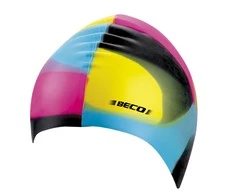Beco beermann Kepuraitė plauk. unisex silik. 7391 990 juodas/mult