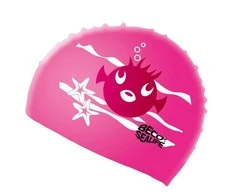 Beco beermann Kepuraitė plauk. vaik. SEALIFE silik. 73942 4 pink