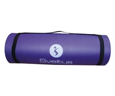 Gimnastikos kilimėlis SVELTUS TRAINING MAT 1360 180x60x1cm Violetinė