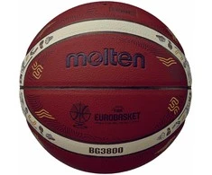 Krepšinio kamuolys training MOLTEN B7G3800-E5Z FIBA Eurobasket 2025