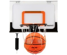 Krepšinio lenta mini AVENTO 47BM su tinkleliu+kamuoliukas+pompa