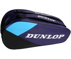 Krepšys tenisui DUNLOP FX-CLUB 10 violet/juodas/cyan