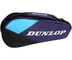 Krepšys tenisui DUNLOP FX-CLUB 3 violet/juodas/cyan