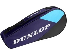 Krepšys tenisui DUNLOP FX-CLUB 3 violet/juodas/cyan