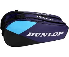 Krepšys tenisui DUNLOP FX-CLUB 6 violet/juodas/cyan