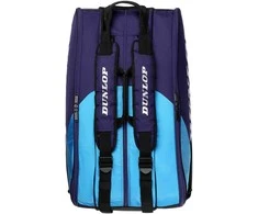 Krepšys tenisui DUNLOP FX-PERFORMANCE 12 violet/juodas/cyan