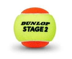 Teniso kamuol. DUNLOP STAGE 2 Oranžinis 60-bucket ITF