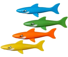 Nardymo žaislai BECO Shark 9588 4vnt