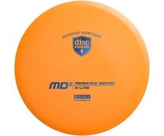 Orange Diskgolfo diskas Midrange Driver S-LINE MD3 Oranžinis