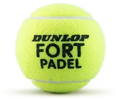 Padel kamuoliukai Dunlop FORT PADEL 3+1-pet