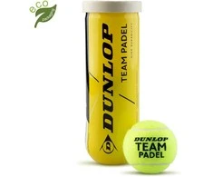 Padel kamuoliukai Dunlop TEAM PADEL 3-pet