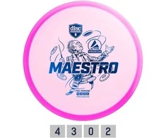 Diskgolfo diskas Midrange Driver MAESTRO Active Premium Rožinė