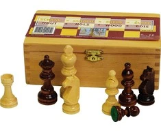Schreuders Sport Šachmatai 49CM 93MM Juodas/Baltas