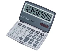 Skaičiuotuvas kišeninis Citizen CTC 110WB C-series
