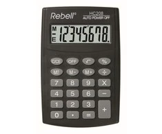 Skaičiuotuvas kišeninis Rebell HC208