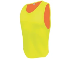 Skirtukas treniruotėms TREMBLAY TE1507 XL/XXL dvipusė Geltona/Oranžinis