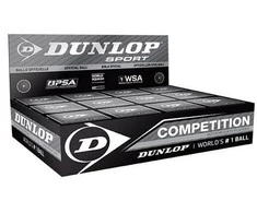 Skvošo kamuoliukas Dunlop COMPETITION 12-box