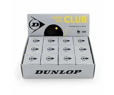 Skvošo kamuoliukas Dunlop CLUB 12x1