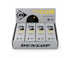 Skvošo kamuoliukas Dunlop CLUB 4x3