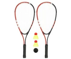 Speedbadmintono rink. AVENTO 46BL Raudona/Pilkas