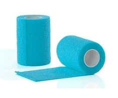 Mėlyna Elastinis teipas GYMSTICK 4m x 7,5cm mėlynas 2 vnt