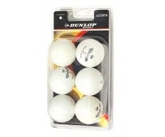 Stalo teniso kamuoliukai Dunlop CLUB CHAMP 1žv. 6vnt Baltas