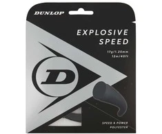 Dunlop Stygos tenisui EXPLOSIVE SPEED 17g/1,25mm 12m juodas