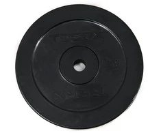 SKO Svoriai štangai TOORX DGG-15 D25mm15kg gumuoti