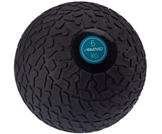 Svorinis kamuolys AVENTO 42DJ 6kg D23cm Juodas/mėlynas mėtymui