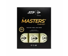 Teniso kamuol. DUNLOP ATP TOUR MASTERS 3x4PET