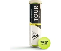 Teniso kamuol. DUNLOP TOUR BRILLIANCE 4PET ITF
