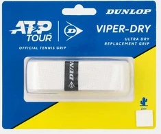 Teniso raketės vid. apvija VIPERDRY ATP 1vnt. baltas
