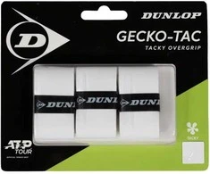 Teniso raketės virš. apvija GECKO-TAC ATP 3vnt. baltas