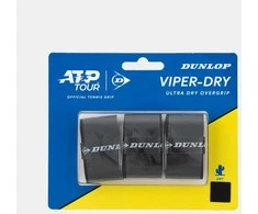Teniso raketės virš. apvija VIPERDRY ATP 3vnt. juodas