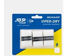 Teniso raketės virš. apvija VIPERDRY ATP 3vnt. baltas